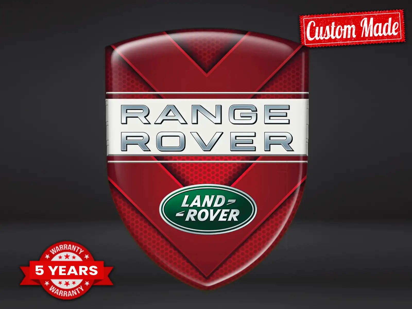 Land Rover Etichetta Impermeabile Resistente Limitata Universale